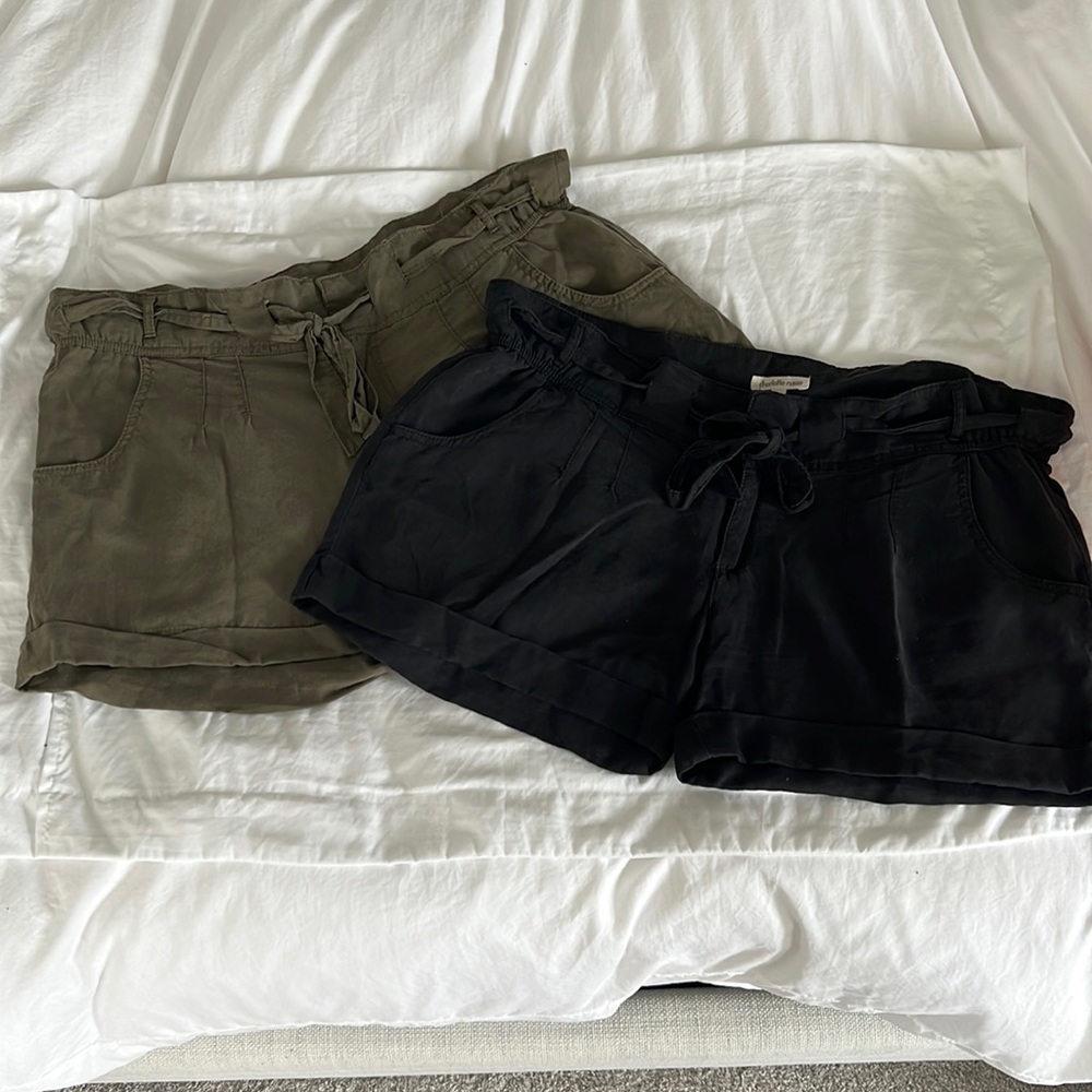 Gently worn 2 pairs shorts from Charlotte Russe size 12